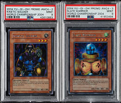 2004 Yu-Gi-Oh! World Championship 2004 Promo PSA MINT 9 Pair