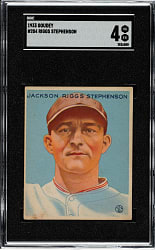1933 R319 Goudey #204 Riggs Stephenson SGC VG/EX 4