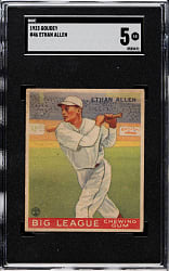 1933 R319 Goudey #46 Ethan Allen SGC EX 5