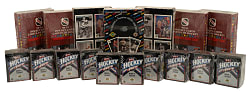 1990-1991 and 1992-1993 Hockey Factory Sealed Unopened Wax Box Collection (17 Boxes)