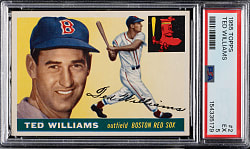 1955 Topps #2 Ted Williams PSA EX 5