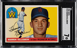 1955 Topps #124 Harmon Killebrew Rookie SGC NM 7