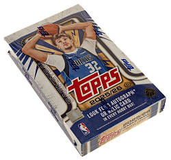 2025-2026 Topps Basketball Factory-Sealed Unopened Hobby Box (20 Packs) - Cooper Flagg, Kon Knueppel, and Dylan Harper Rookie Year