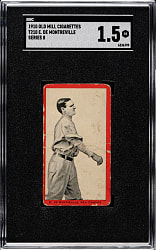 1910 T210 Old Mill Tobacco "Series 8" Eugene De Montreville SGC FAIR 1.5