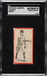 1910 T210 Old Mill Tobacco "Series 8" Louis Bauer SGC Authentic