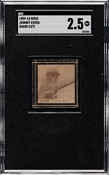 1909-1910 W555 Johnny Evers SGC GOOD+ 2.5