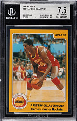 1984-1985 Star Company Basketball #237 Hakeem Olajuwon BGS NM+ 7.5