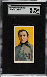1909-1911 T206 White Border Newt Randall SGC EX+ 5.5