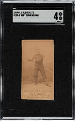 1889 N172 Old Judge Bert Cunningham SGC VG/EX 4