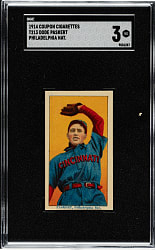 1914 T213 Coupon Cigarettes (Type 2) Dode Paskert Philadelphia Nat. SGC VG 3