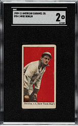 1909-1911 E90-1 American Caramel Mike Donlin SGC GOOD 2