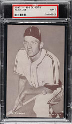 1947-1966 Exhibits Al Kaline Kneeling PSA NM 7