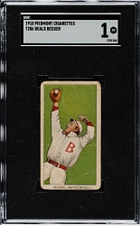 1909-1911 T206 White Border Beals Becker SGC POOR 1