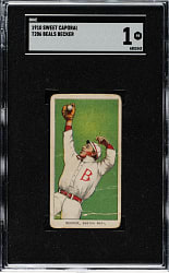 1909-1911 T206 White Border Beals Becker SGC POOR 1