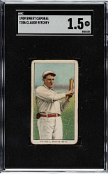 1909-1911 T206 White Border Claude Ritchey SGC FAIR 1.5