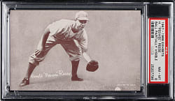 1947-1966 Exhibits Pee Wee Reese Ball Visible PSA NM-MT 8