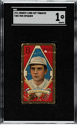 1911 T205 Gold Border Tris Speaker SGC POOR 1
