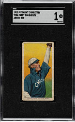 1909-1911 T206 White Border Patsy Dougherty Arm In Air SGC POOR 1