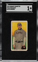 1909-1911 T206 White Border Ed Reulbach Glove Showing SGC POOR 1