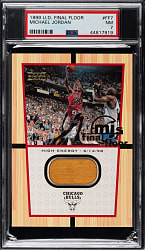 1999-2000 Upper Deck MJ's Final Floor Basketball #FF7 Michael Jordan PSA NM 7