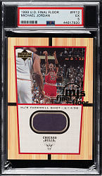 1999-2000 Upper Deck MJ's Final Floor Basketball #FF12 Michael Jordan PSA EX 5