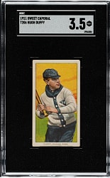 1909-1911 T206 White Border Hugh Duffy SGC VG+ 3.5
