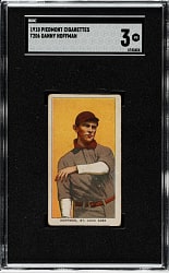 1909-1911 T206 White Border Danny Hoffman SGC VG 3