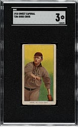 1909-1911 T206 White Border Dode Criss SGC VG 3