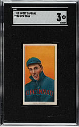 1909-1911 T206 White Border Dick Egan SGC VG 3