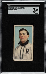 1909-1911 T206 White Border Ray Ryan Southern Leaguer SGC VG 3