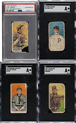 1909-1911 T206 White Border PSA- and SGC-Graded Collection (13) Including Joe Tinker and Vic Willis