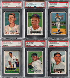 1951 Bowman PSA-Graded Collection (6)
