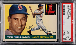 1955 Topps #2 Ted Williams PSA VG-EX+ 4.5