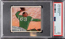 1950 Bowman Football #5 Y. A. Tittle Rookie PSA EX 5