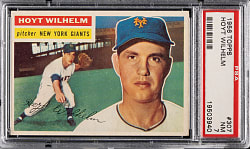1956 Topps #307 Hoyt Wilhelm PSA NM 7