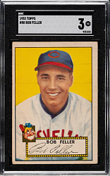 1952 Topps #88 Bob Feller SGC VG 3