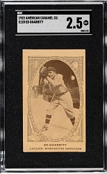 1922 E120 American Caramel Ed Gharrity SGC GOOD+ 2.5