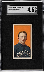 1909-1911 T206 White Border Billy Sullivan SGC VG/EX+ 4.5