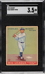 1933 R319 Goudey #153 Buddy Myer SGC VG+ 3.5