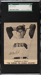 1959 Kahn's Wieners Cal McLish SGC GOOD 30