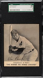 1959 Kahn's Wieners Vic Power SGC GOOD 30