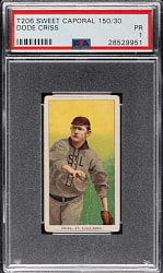 1909-1911 T206 White Border Dode Criss PSA POOR 1