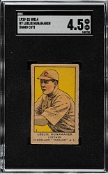 1920-1921 W514 #7 Leslie Nunamaker SGC VG/EX+ 4.5