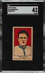 1920-1921 W514 #54 Babe Adams SGC VG/EX 4