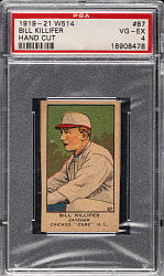 1920-1921 W514 #87 Bill Killifer PSA VG-EX 4