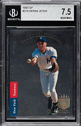 1993 Upper Deck SP Foil #279 Derek Jeter Rookie BGS NM+ 7.5