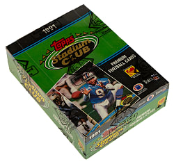 1991 Topps Stadium Club Football Unopened Wax Box - BBCE - From a Sealed Case (FASC)