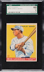 1933 R319 Goudey #184 Charley Berry SGC EX 60