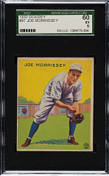 1933 R319 Goudey #97 Joe Morrissey SGC EX 60