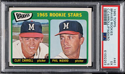 1965 Topps #461 Phil Niekro Rookie PSA EX 5